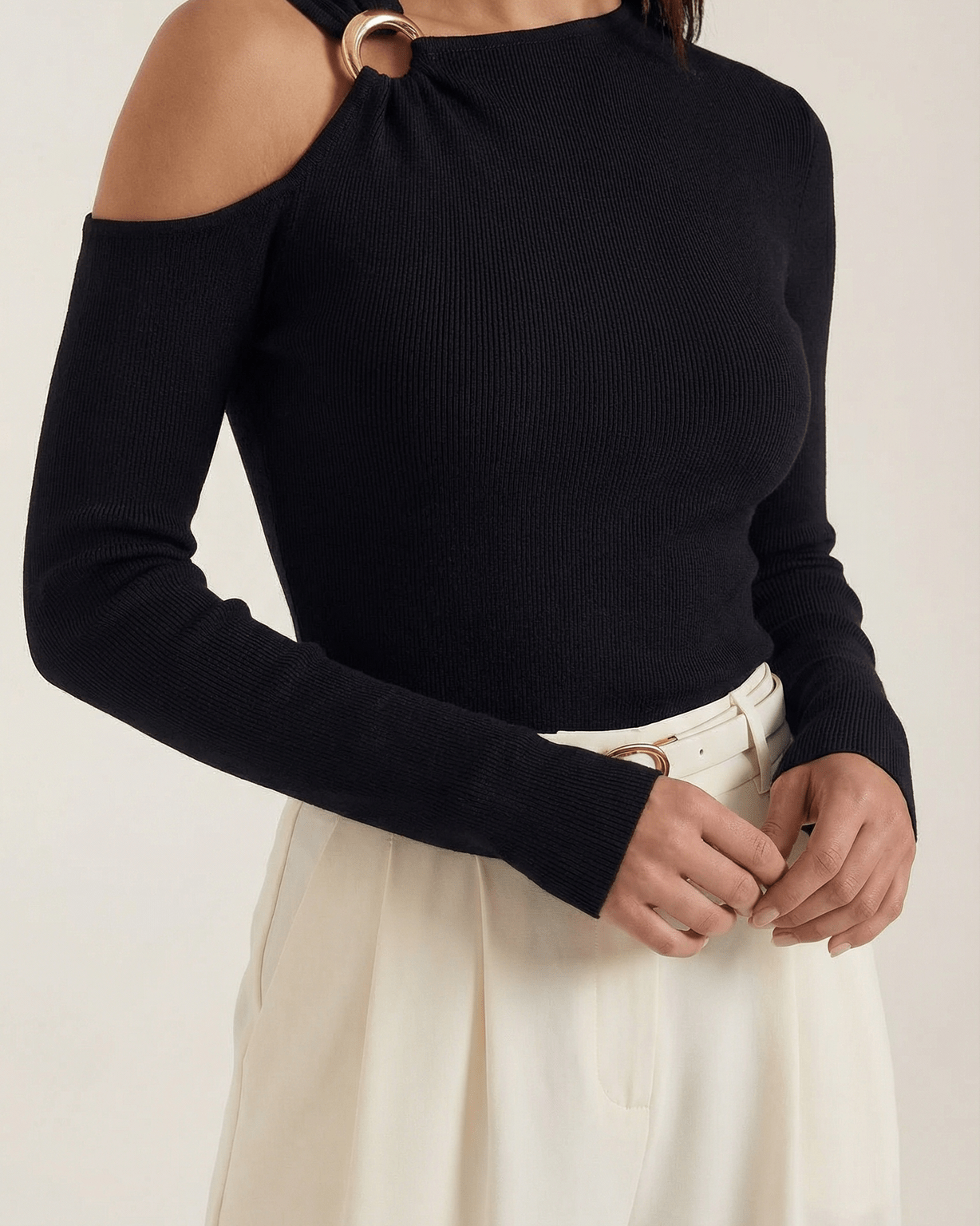 Aurazio Top Monospalla da Donna