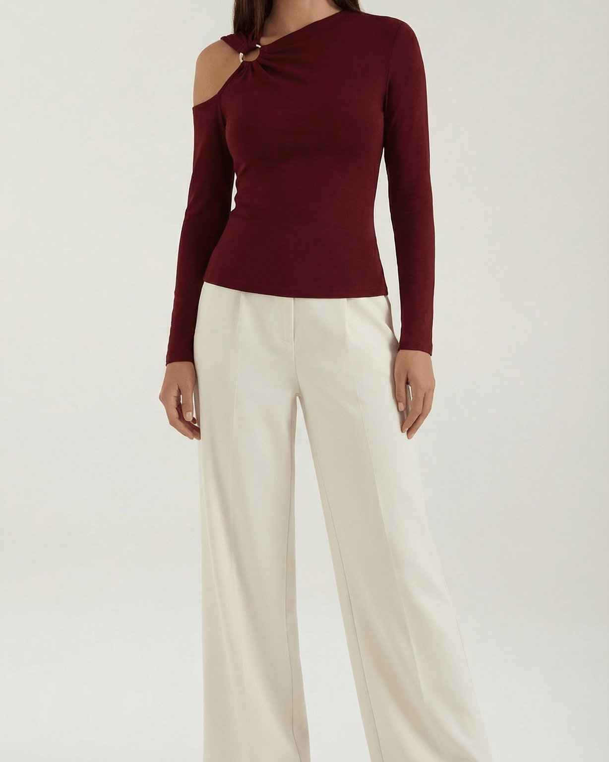 Aurazio Top Monospalla da Donna