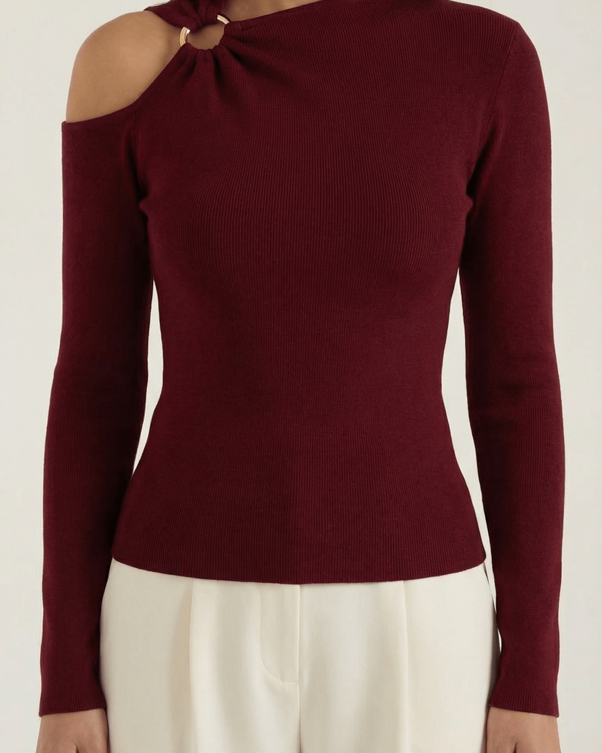 Aurazio Top Monospalla da Donna