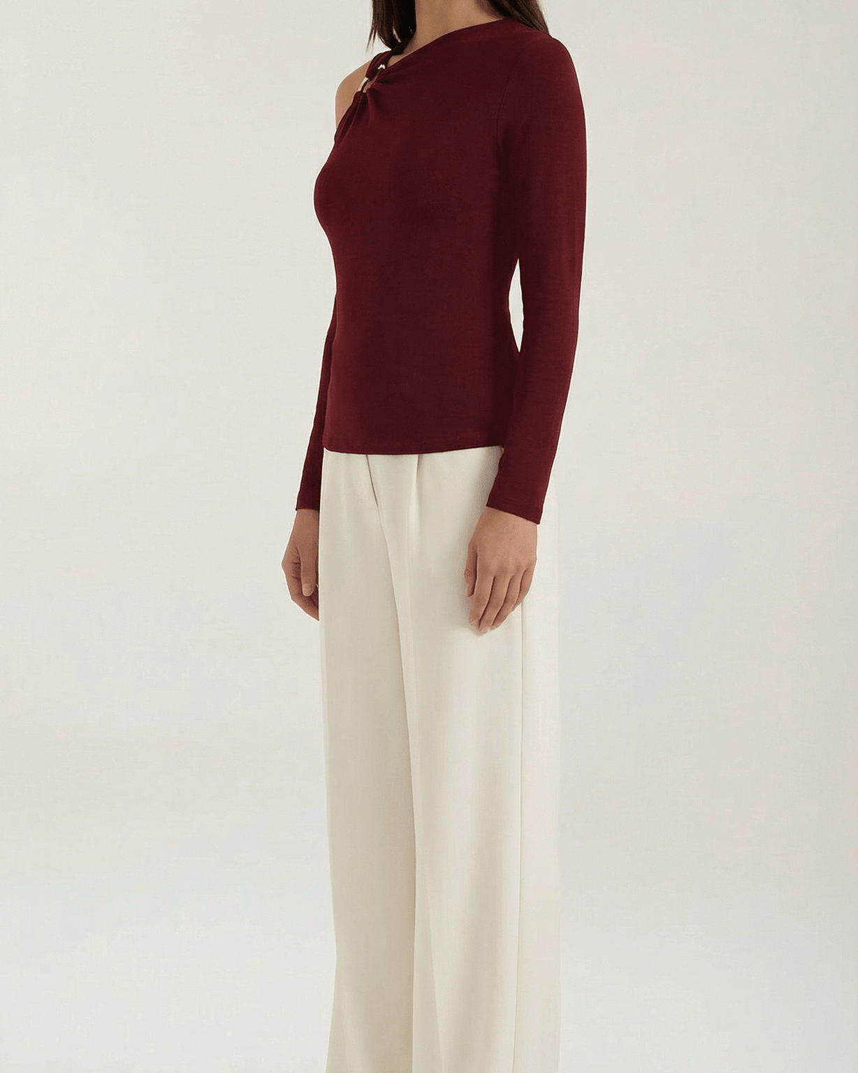 Aurazio Top Monospalla da Donna