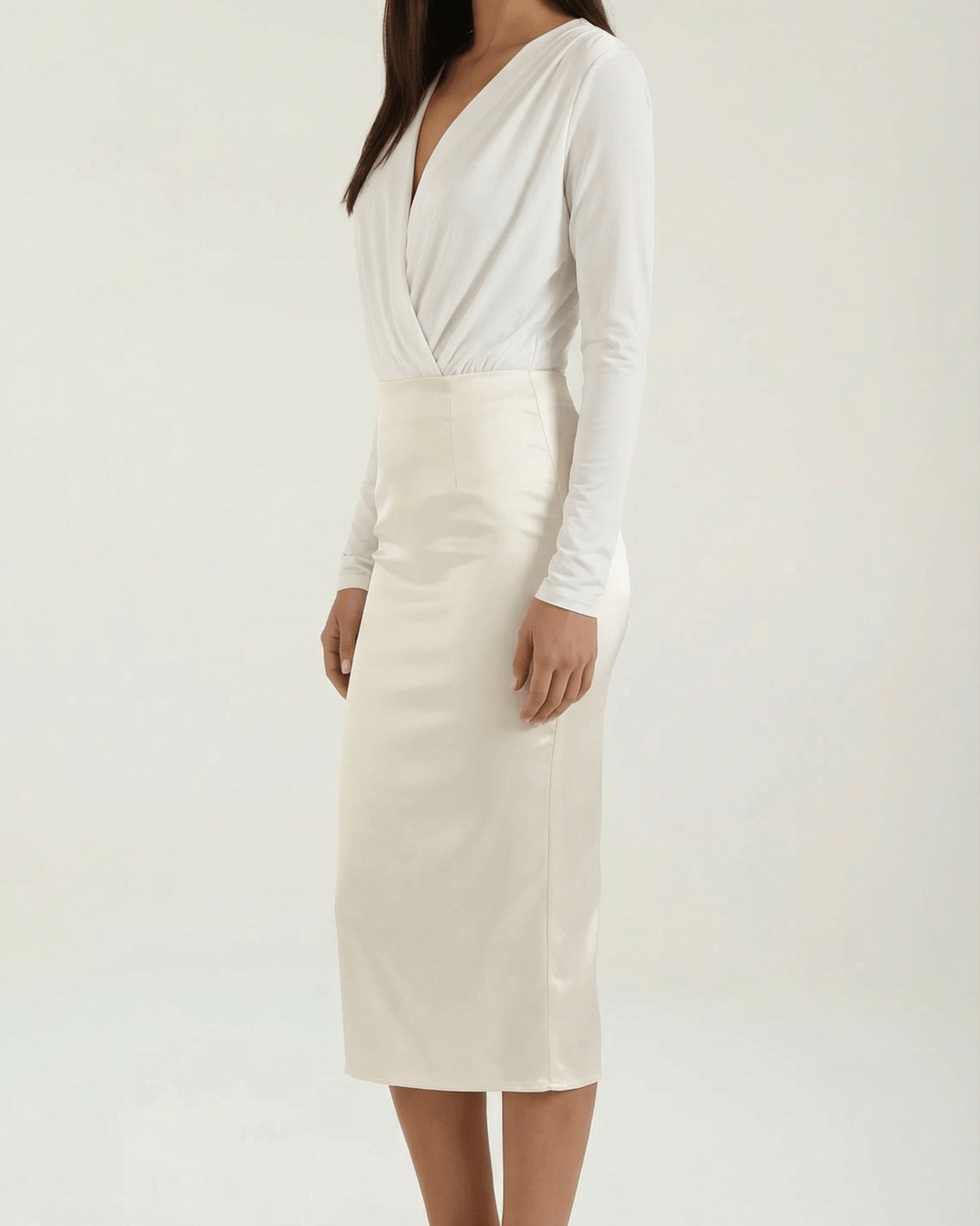 Aurazio Body Scollo a V per Donna