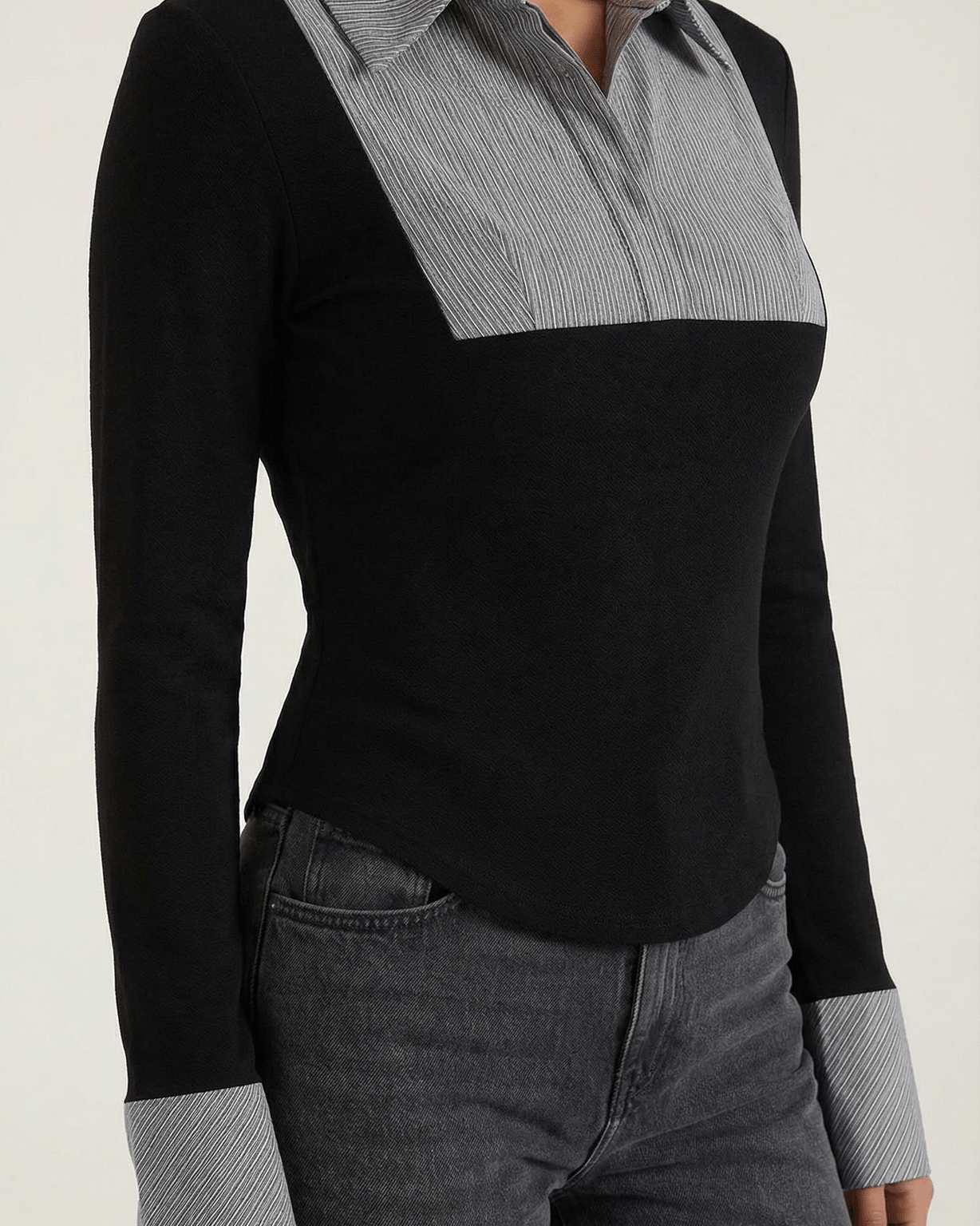 Aurazio Polo a Maniche Lunghe da Donna