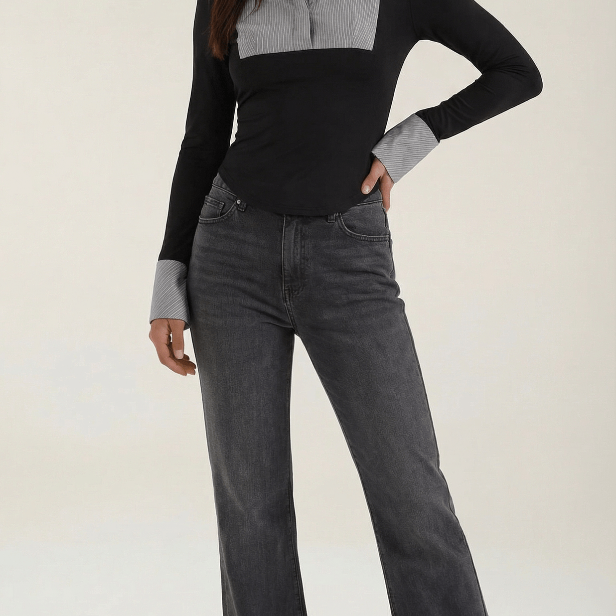 Aurazio Polo a Maniche Lunghe da Donna