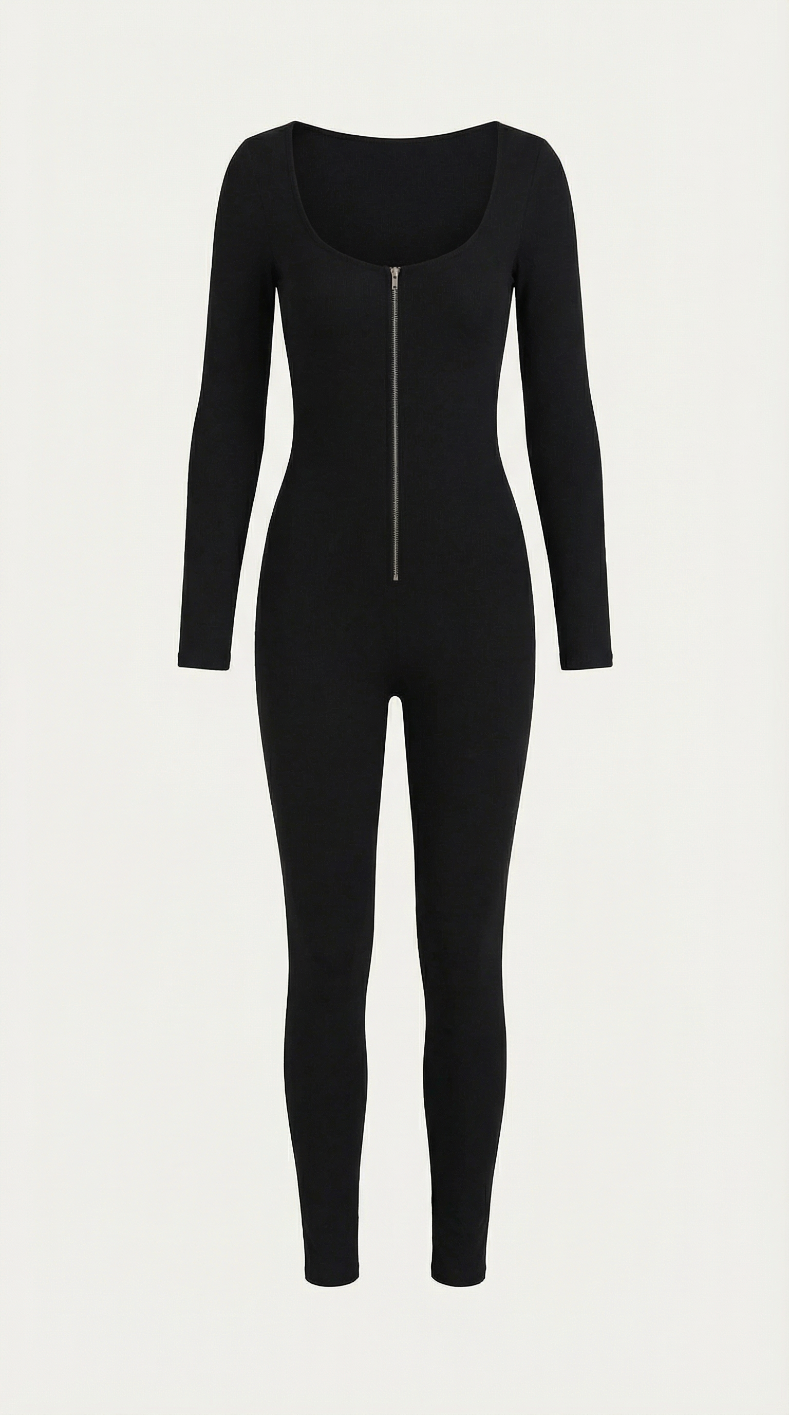 Aurazio Body con Zip Frontale per Donna