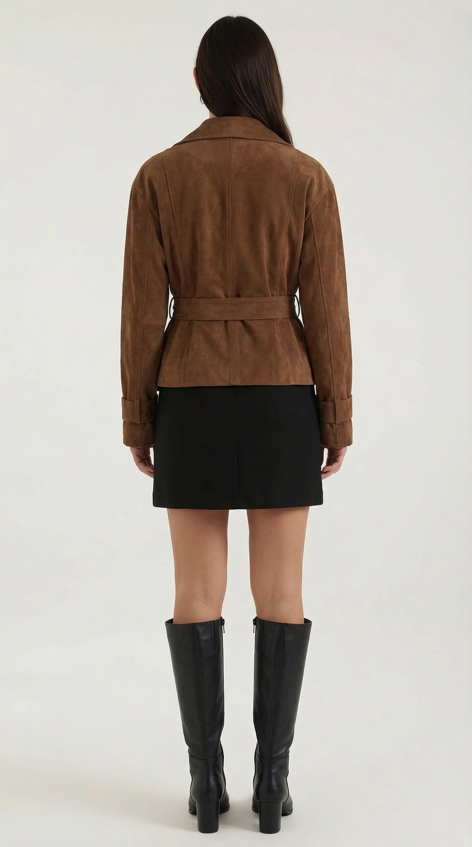 Minigonna Donna con Cintura Integrata Morbida Versatile