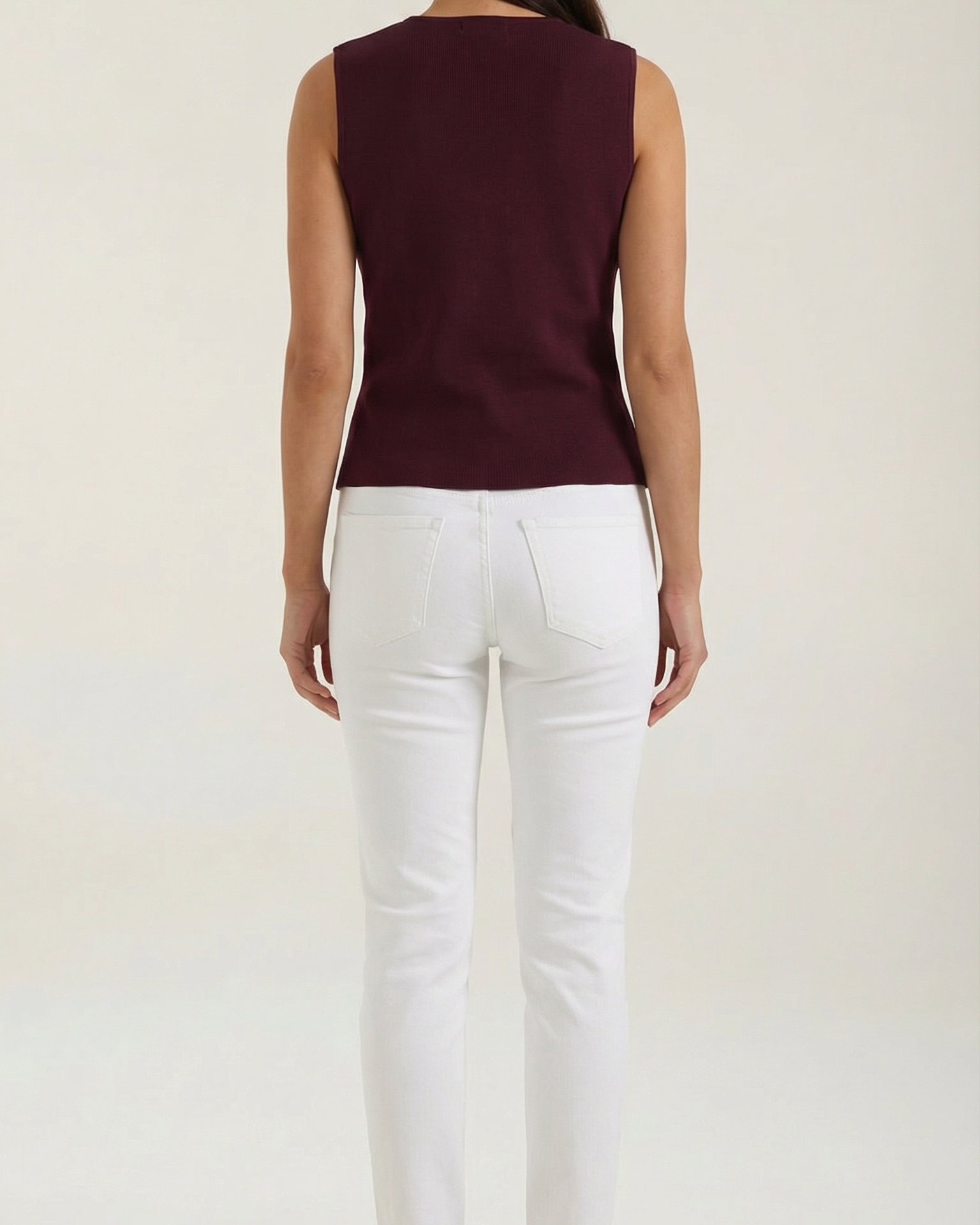 Aurazio Gilet di Maglia per Donna