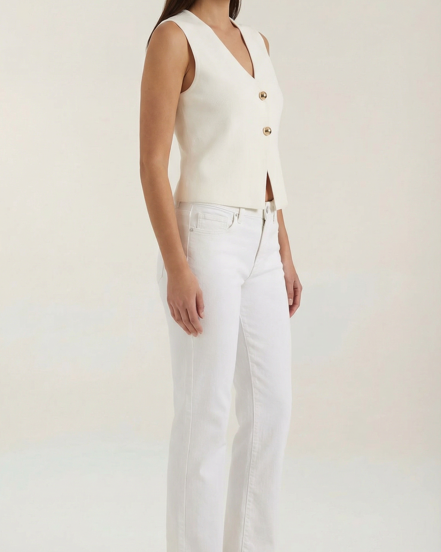 Aurazio Gilet di Maglia per Donna