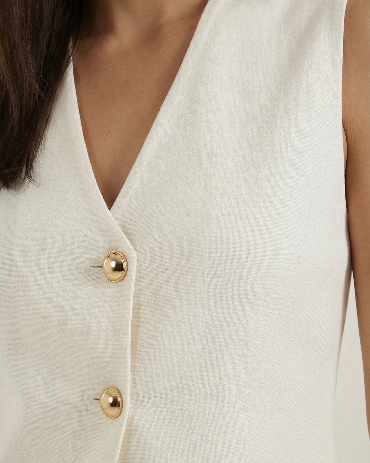 Aurazio Gilet di Maglia per Donna