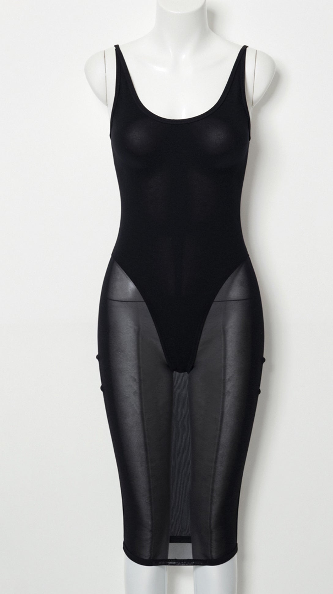 Aurazio Vestito Mini in Rete da Donna