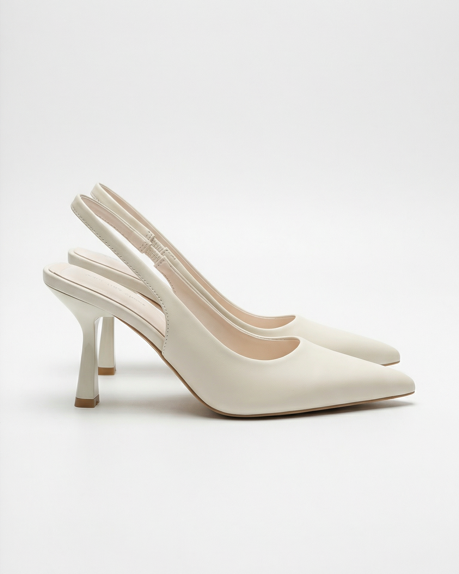 Décolleté Donna Slingback Punta Appuntita Tacco Eleganti