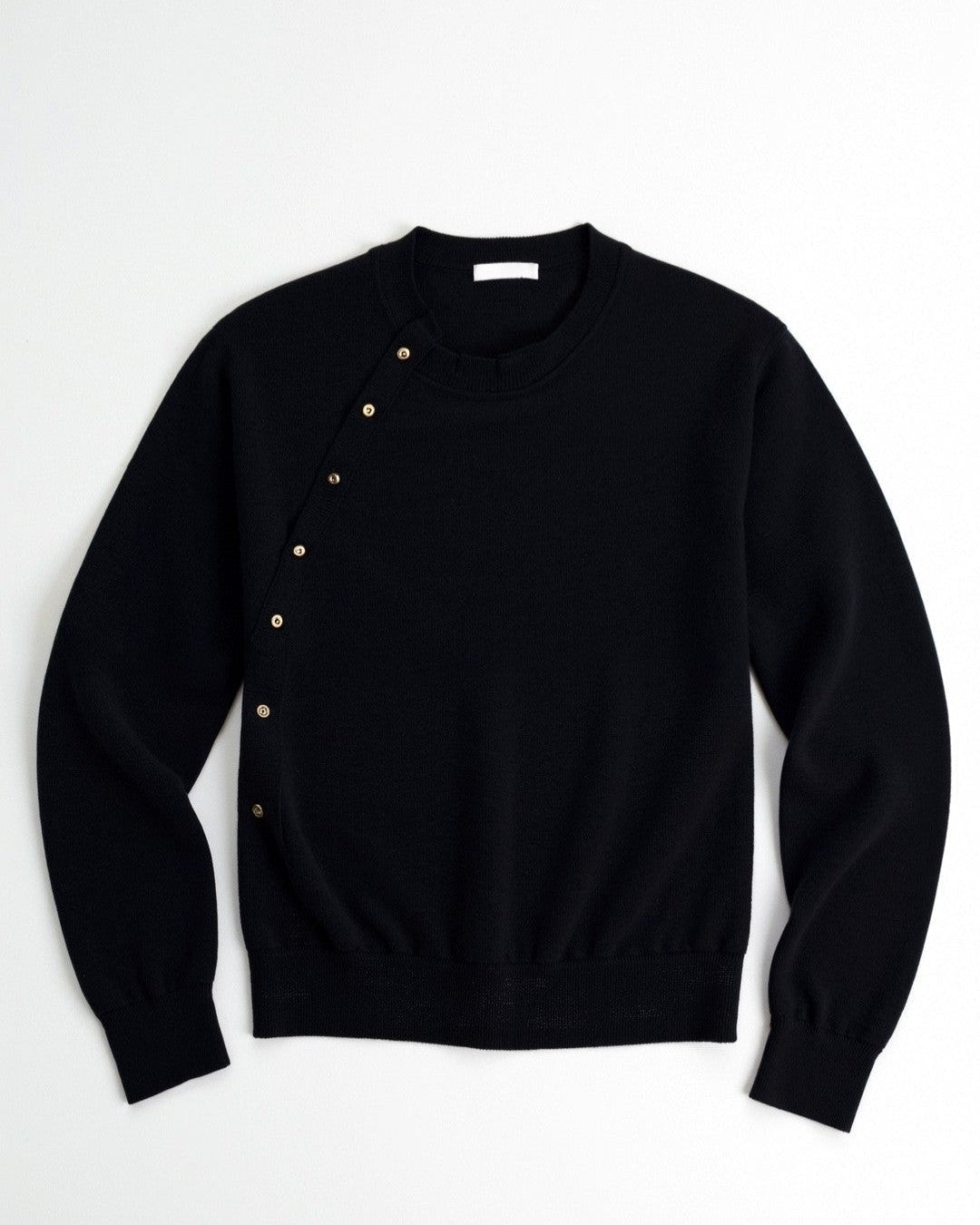 Aurazio Maglia Asimmetrica con Bottoni da Donna