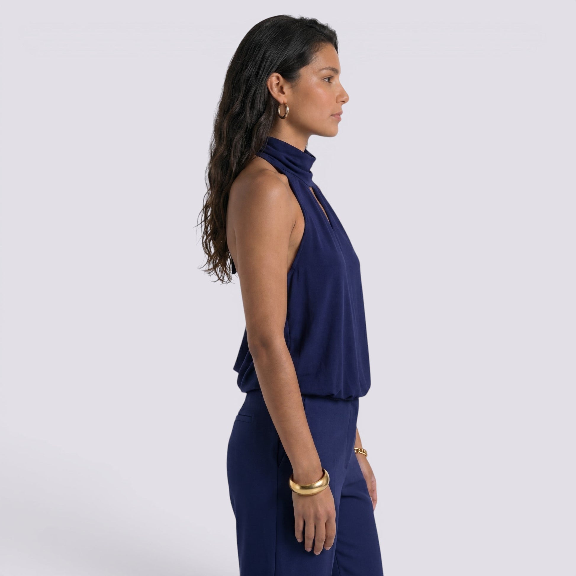 Abito Corto Donna Halter Estivo Schiena Aperta Elegante