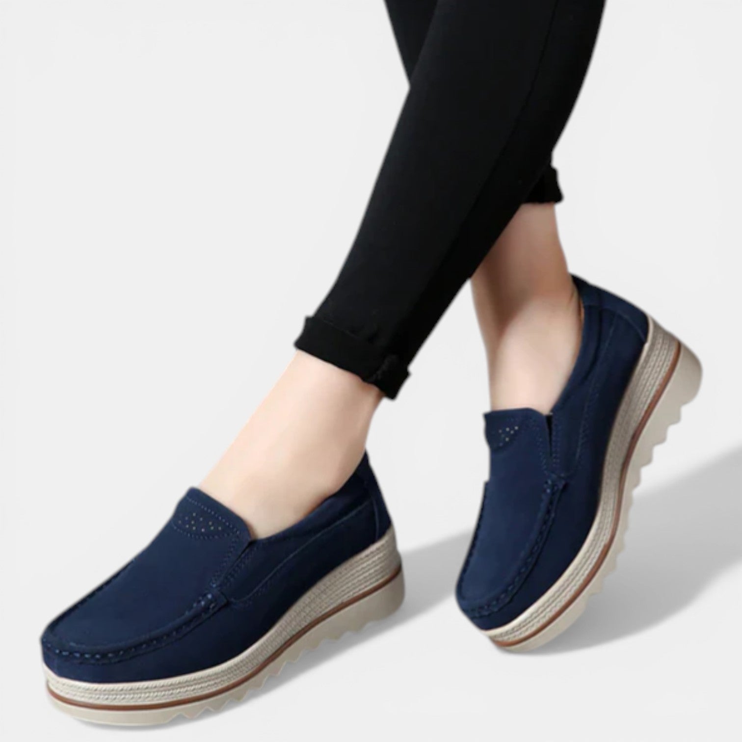Aurazio Scarpe Platform Ortopediche Antiscivolo per Donna