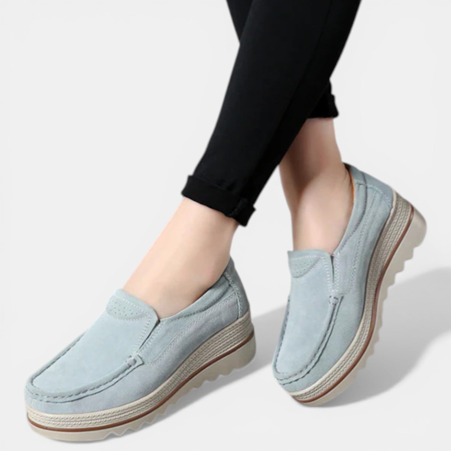 Aurazio Scarpe Platform Ortopediche Antiscivolo per Donna
