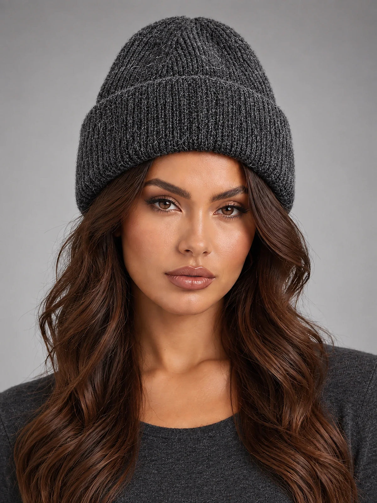 Berretto Donna in Angora Morbido Cappello Invernale Soffice