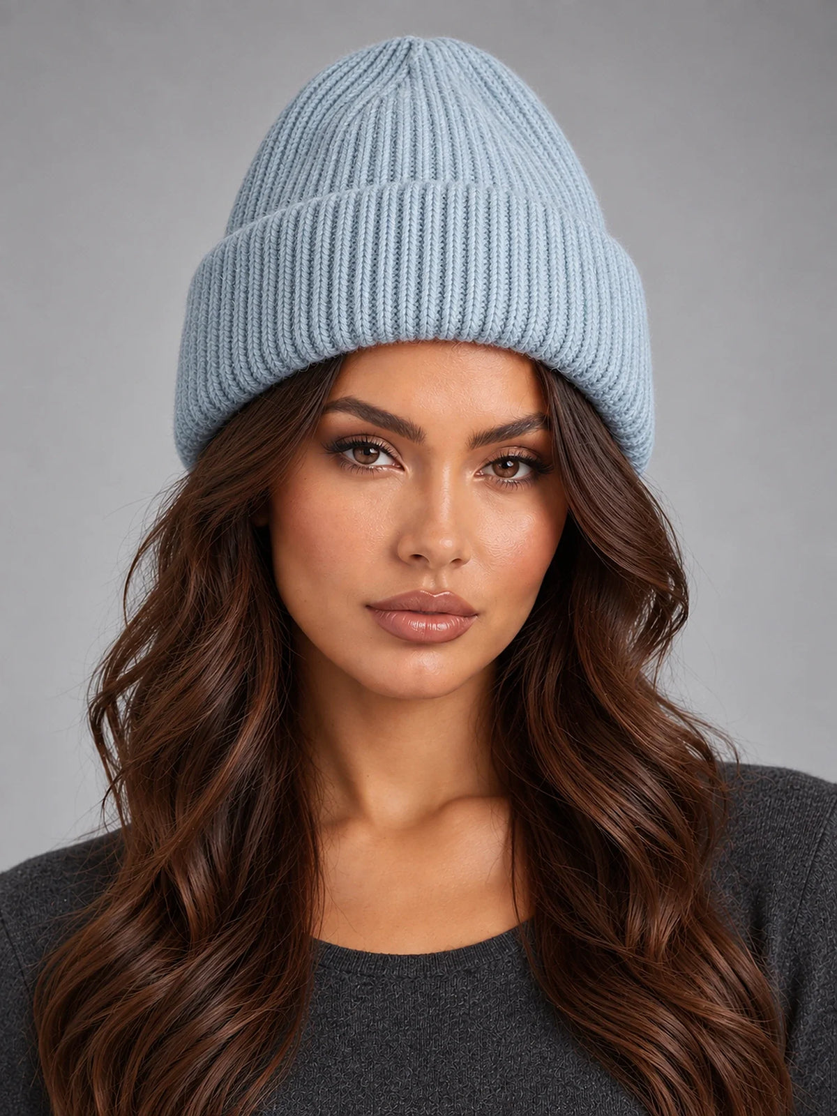 Berretto Donna in Angora Morbido Cappello Invernale Soffice